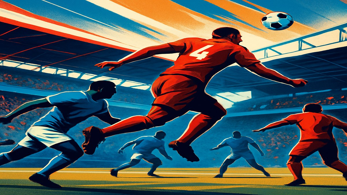 Everton 1-2 Liverpool: Van Dijk's Late Header Decides Merseyside Derby at New Stadium — illustration