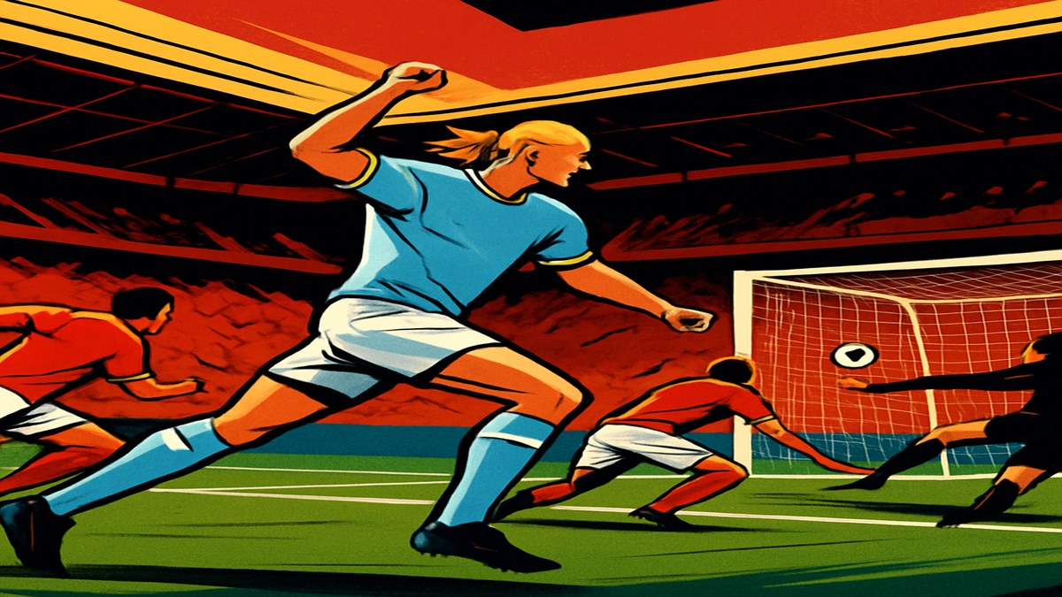 Man City 2-1 Arsenal: Haaland's 65th-Minute Winner Leaves Title Race Wide Open — illustration